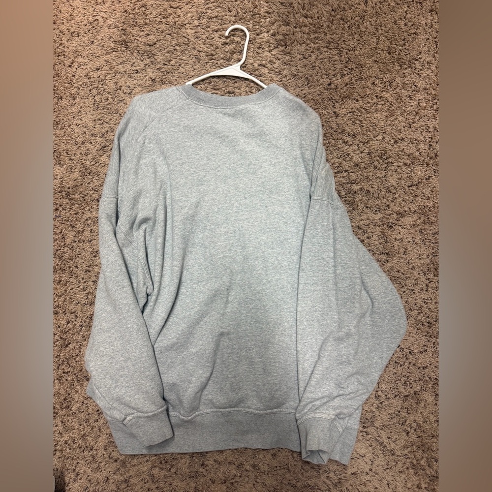 Nike Gray Oversized Crewneck - Picture 2 of 4